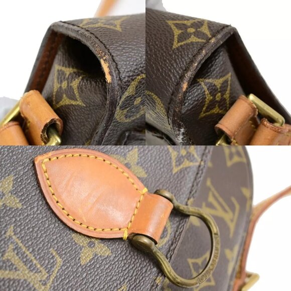 LOUIS VUITTON Saint Cloud MM Shoulder Bag Monogram Leather Brown - Picture 7 of 16